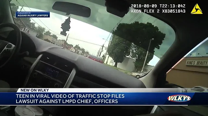 Teen at center of viral video sues LMPD