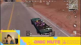 emang gua om lu ng****t ONIC MUTE - PUBG MOBILE