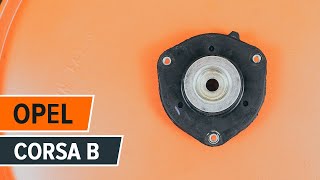 Remove Strut mount OPEL - video tutorial