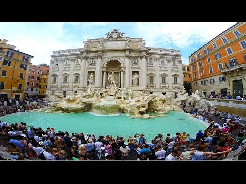 Vidéo: Visiter la Fontaine de Trevi à Rome, Italie