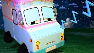 The Ice Truck Has Insomnia | Playing With Tiny Trucks