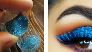 Haz tu propia sombra de ojos Maquillaje casero maquillaje casero Maquillaje de festival I