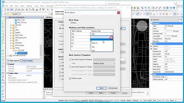 Labeling multiple CSV data in AutoCAD or BricsCAD - Spatial Manager (SR)