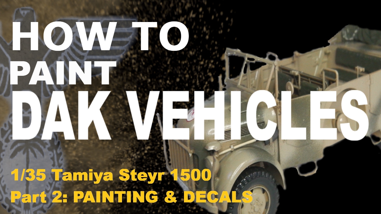 How to Paint and Decal Scale Armor Model TUTORIAL YouTube