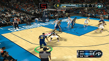 NBA 2k12 My Player - 1st game as a Starter