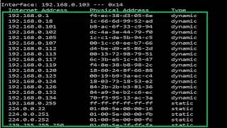 CDM: How can I see all devices connected to my wifi with 1 command | TechnoFusion screenshot 5