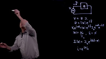 Impedance for a capacitor