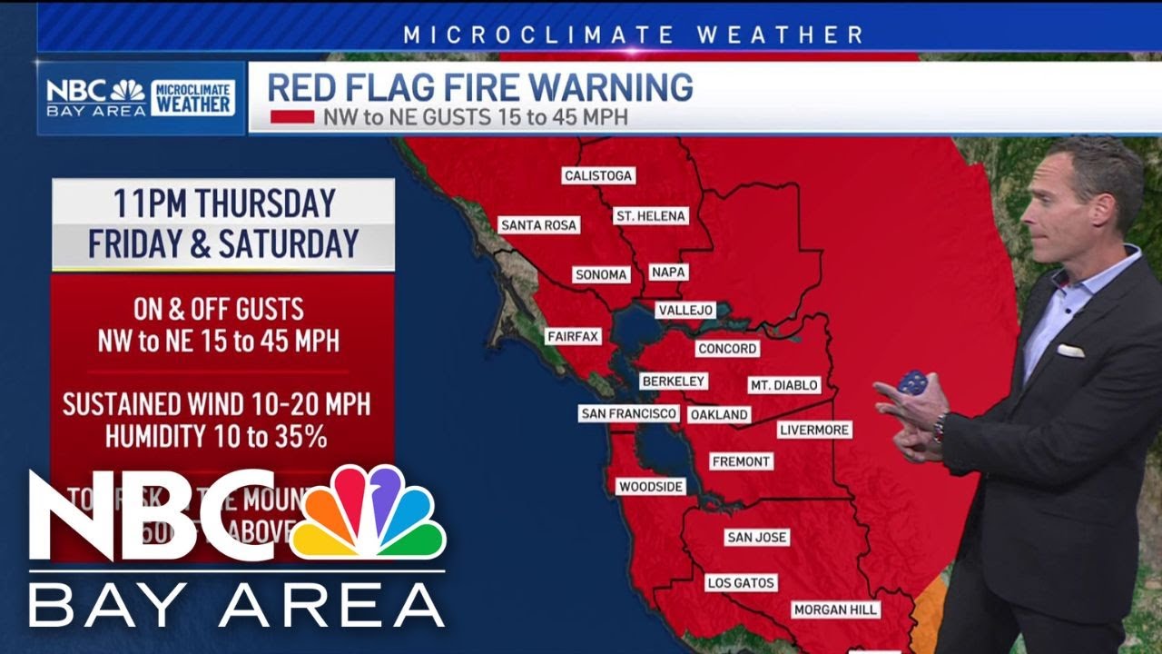 Bay Area forecast: Early clouds, spotty shower and fire danger to ...
