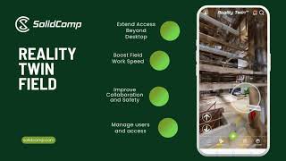Reality Twin Field | Digital twin mobile application for industry | SolidComp screenshot 2