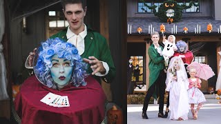 HAUNTED MANSION COSTUMES + HALLOWEEN PARTY