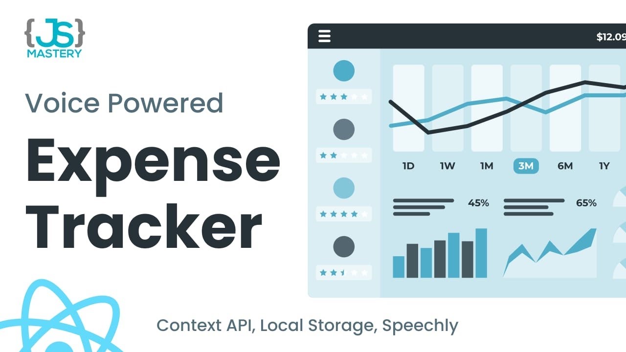 Build and Deploy a Voice Powered React App - Budget Tracker | Context API, Local Storage, Speechly