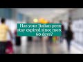 My Italian residence permit has expired. Can I still renew it?