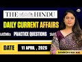 The Hindu Newspaper Analysis | 11 April 2026 | Current Affairs for UPSC