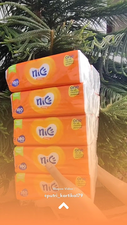 Tissue Nice 180 Sheet || Rekomendasi Video Promosi affiliate