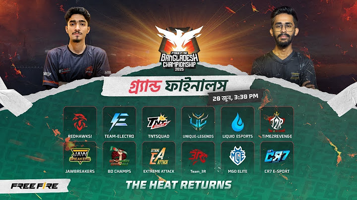 Grand Finals | Free Fire Bangladesh Championship 2025 | WATCH PARTY AND NFA PAID SCRIMS BD VS IND