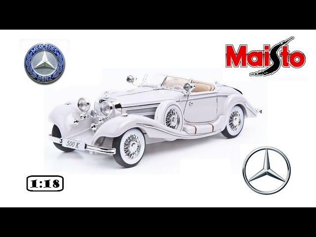 1:18 Ricko 1935 Horch 851 Pullman - YouTube