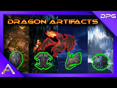 All Dragon Artifact Caves - ARK: Survival Evolved - The Island