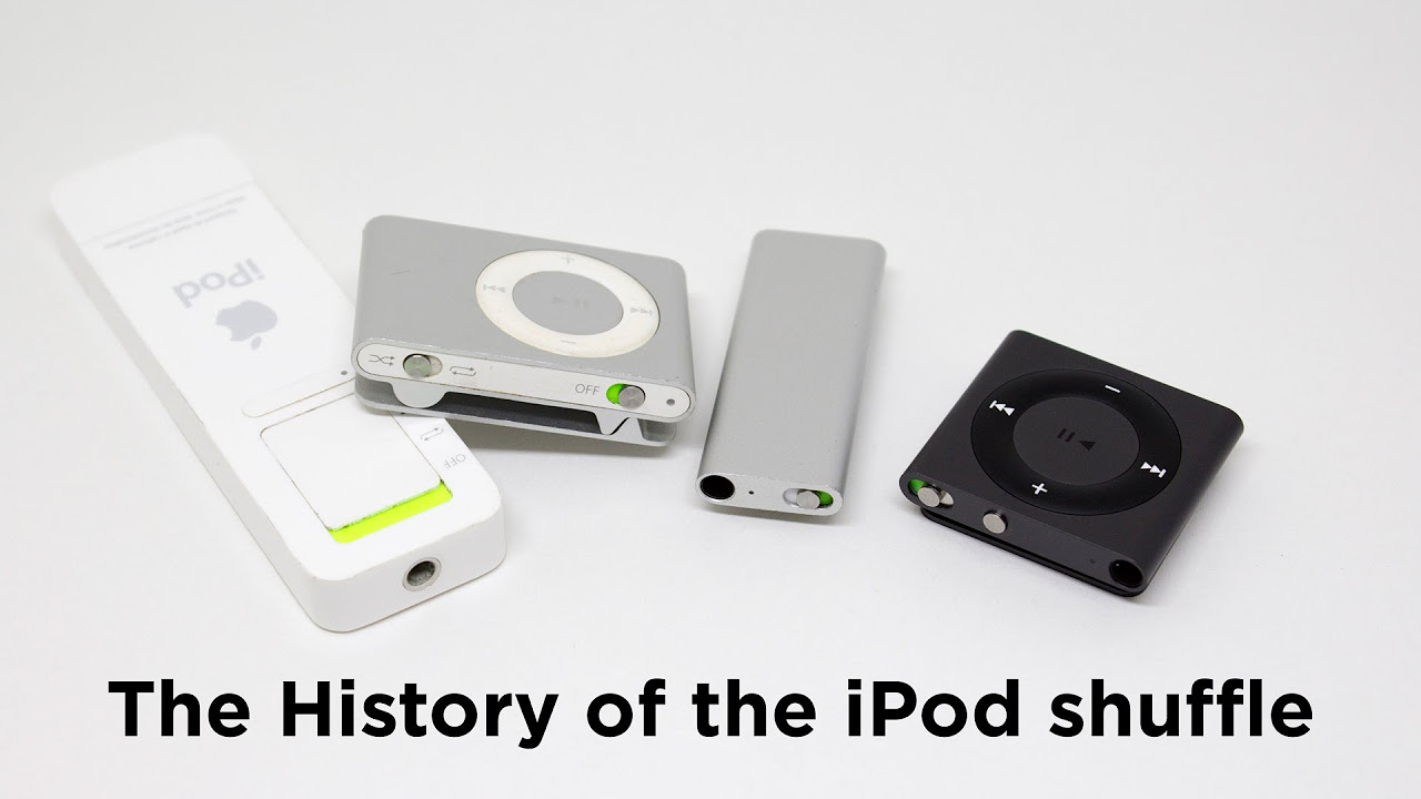 New The History of the iPod shuffle