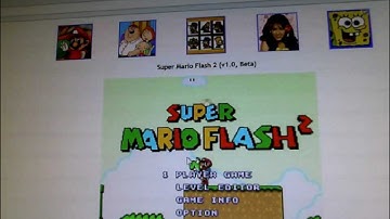 Super Mario Flash 2 Walkthrough Part 1