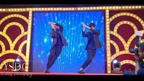 Jaw Dropping Sangeet Dance Performance by Brothers | YSDC Wedding Choreography