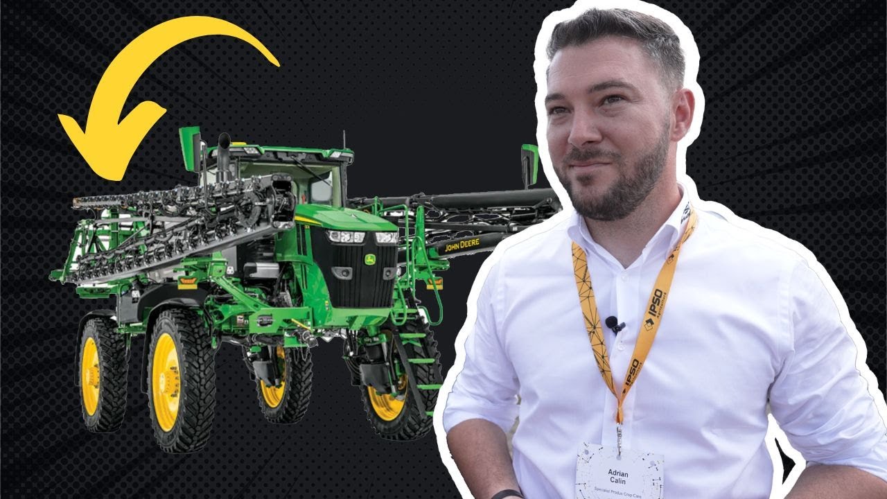 40% reducere de costuri cu cea mai NOUĂ autopropulsată JOHN DEERE!