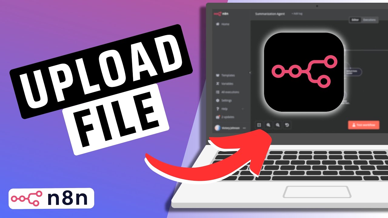 How To Upload a File In N8n- Full Guide - YouTube