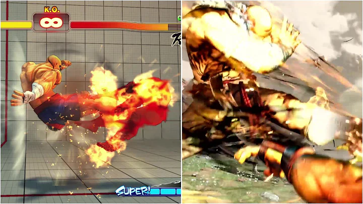 Street Fighter 6 - Sagat Gameplay Comparison