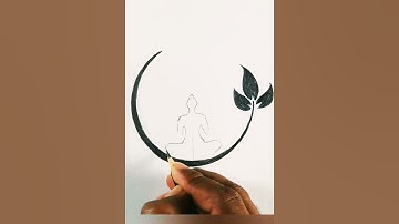 Gautam Buddha drawing ll #shorts ll how to Draw easy lord buddha