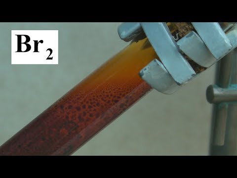 Video Bromine part 1 - Preparation of bromine on a small... - youtube