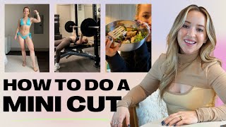 short-term diet for long-term health | mini cut explained & how i'm doing it as a petite