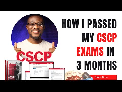 How I Prepared and Passed the CSCP Exam in Just 3 Months (2022).