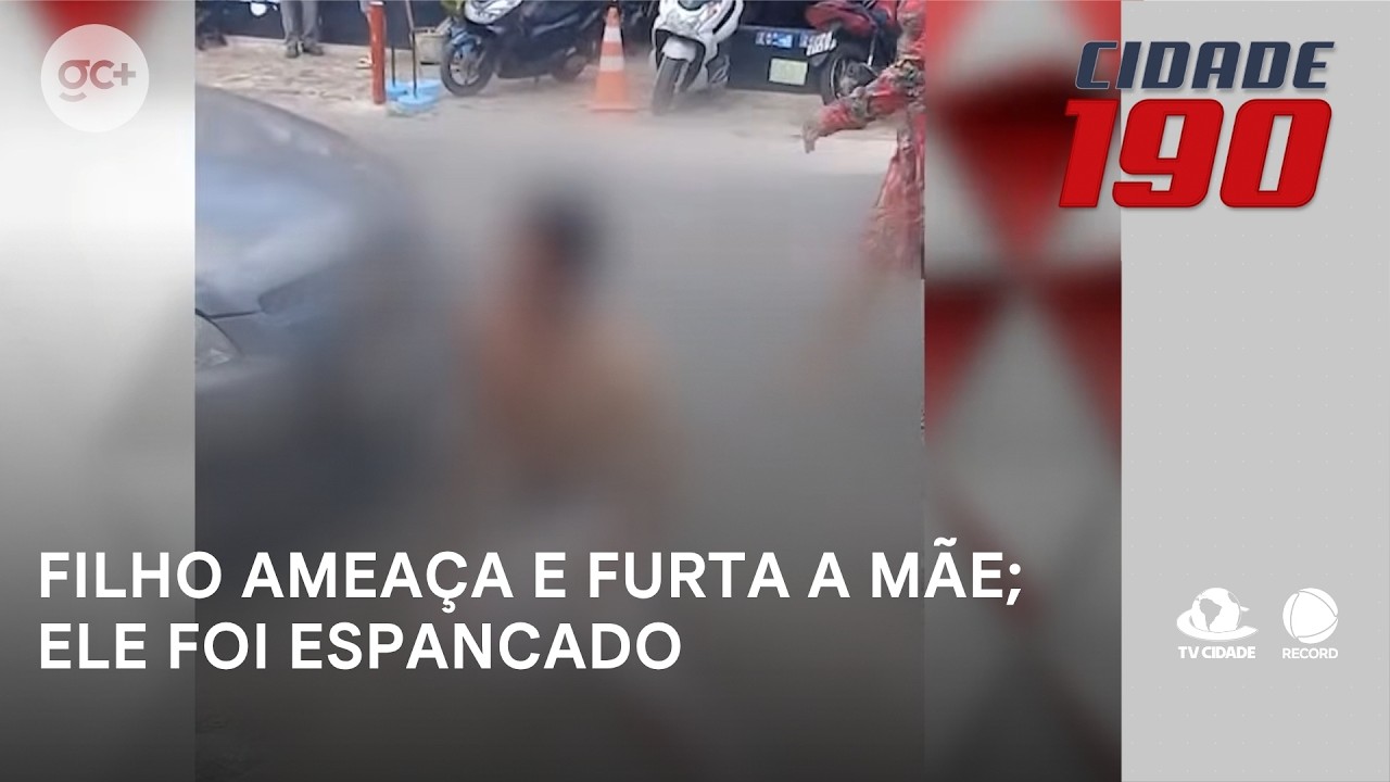 Filho ameaça e furta alimentos da própria mãe, e vizinhos não perdoam | Cidade 190