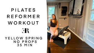 PILATES   II   REFORMER WORKOUT   II   YELLOW SPRING