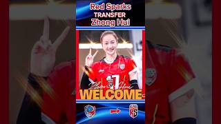 Red Sparks rekrut Zhong Hui (Kuota Asia) #redsparks