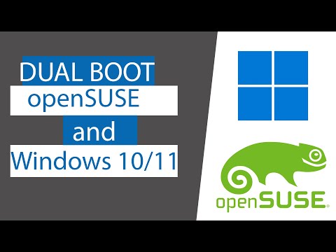 How to dual boot openSUSE and Windows 10/11