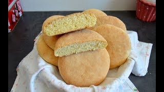 Petits pains à la semoule et à la farine / خبيزات  بالسميدة  و الدقيق