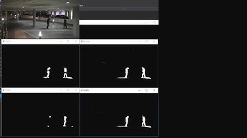 BG Subtraction - MOG, MOG2, GMG, KNN - opencv 3.2