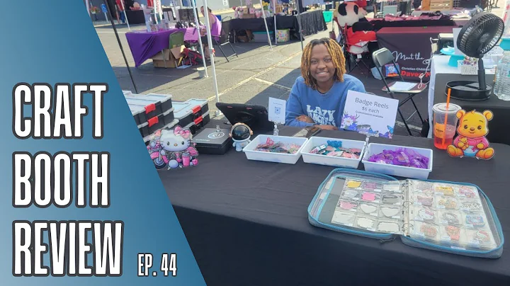 Vendor Booth Display Ideas - Craft Fair Booth Review Ep. 44