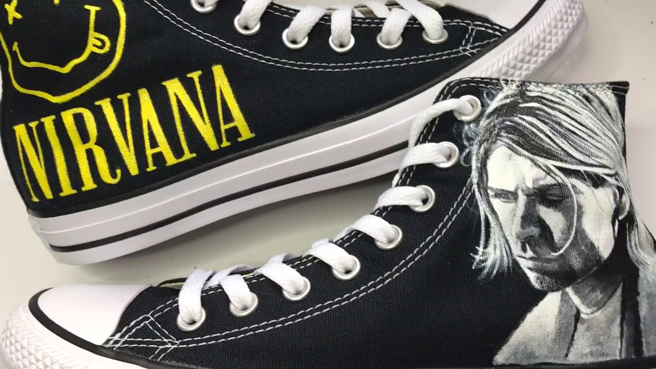 nirvana converse shoes