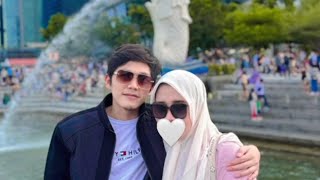 Romantis Gus Iqdam & Ning Nila di Singapura Untuk Pertama Kalinya Bareng Haji Beky