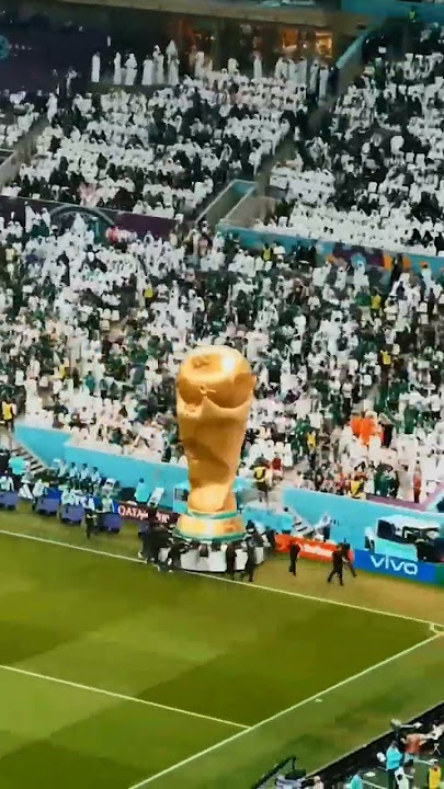 Yang penasaran Gimana caranya Piala Dunia Raksasa Hilang dari Stadion Qatar