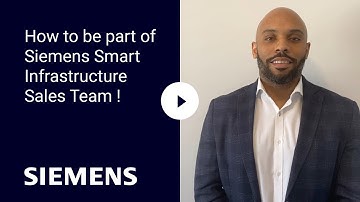 How to be part of Siemens Smart Infrastructure Sales Team