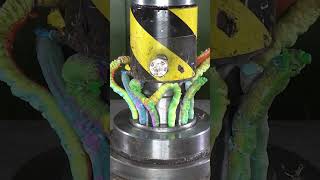Crushing Candy Eyes With Hydraulic Press 👀🤔 #hydraulicpress #crushing #satisfying #viral