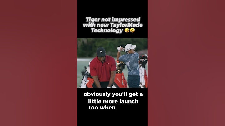 He wanted #Tiger to get excited so bad… #golf #golfswing #stealth #taylormade #golfclub