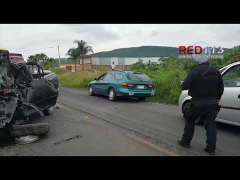 VIDEO Un muerto y un herido deja choque de frente en la Zamora – La Barca