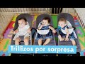 Una familia de TRILLIZOS 👶👶👶