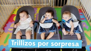 Una familia de TRILLIZOS 👶👶👶