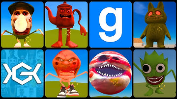 NEXTBOTS IN PLAYGROUND MOD PLANETS WAKEUP, GREEN SPRUNKI, LABUBU, TATATA SAHUR GARRY’S MOD