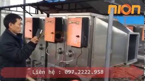 Xử Lí Khí Thải Công Nghiệp - Hệ Thống Lọc Khí Thải Công Nghệ Tĩnh Điện