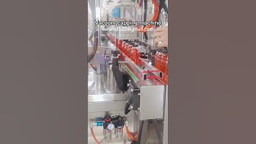 Full automatic vacuum capping machine